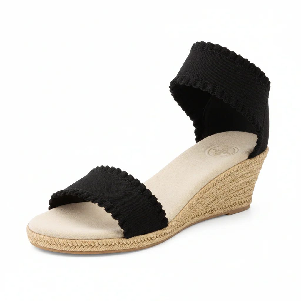 Mana Ruffle Wedge Sandal - Image 12