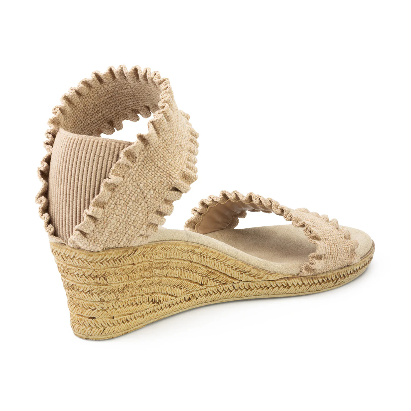 Mana Ruffle Wedge Sandal - Image 3