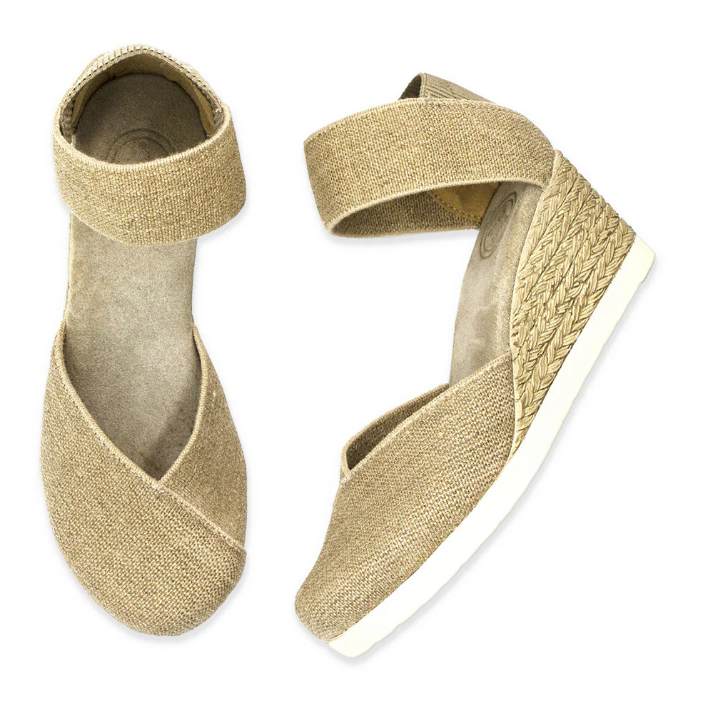 OBX Closed-Toe Espadrille Wedge - Image 5