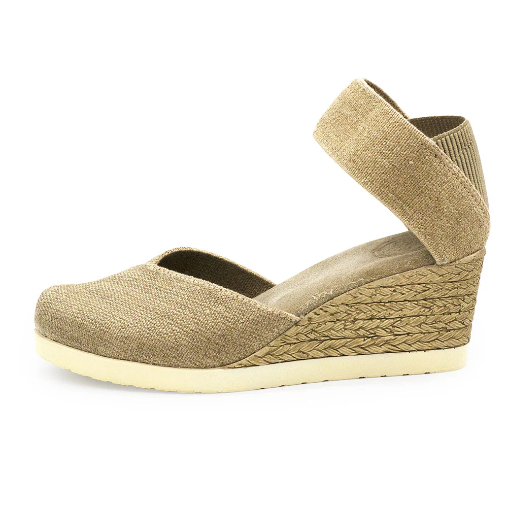 OBX Closed-Toe Espadrille Wedge - Image 6
